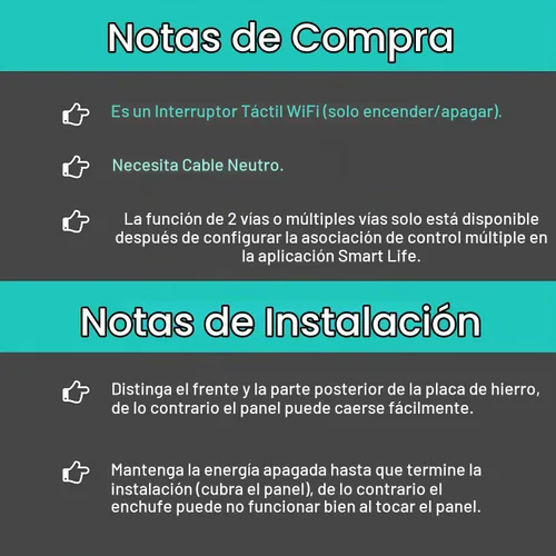 Vista 9 de BSEED - Interruptor de luz inteligente, interruptor táctil WiFi de 1 vía con control de aplicación Smart Life y función de temporización