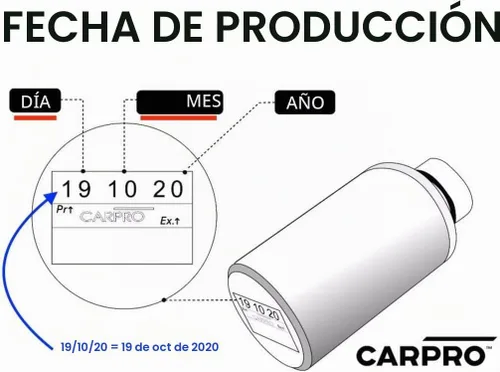 Vista 2 de CarPro PERL Líquido protector para plástico y goma, de 500 ml.