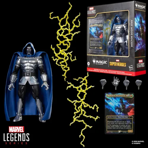 Vista 2 de Marvel Legends Series Magic: The Gathering Doctor Doom 2099