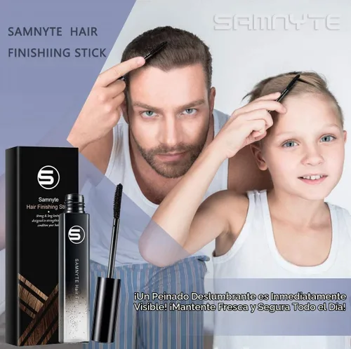 Vista 3 de Samnyte Barra de acabado de cabello, (paquete de 4) Control Flash Moment Flyaway y máscara brillante para cabello de bebé y desprendimientos rotos