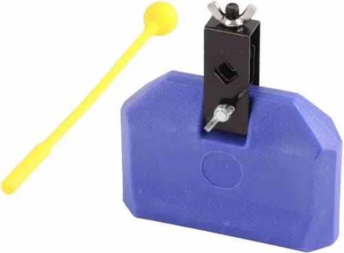 Vista 6 de Plastic Percussion Instruments Block, Jam Block Latin Percussion Block Compatible with Latin Drum Instrument