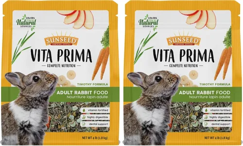 Vista 9 de Sun Seed Vita Prima Alimento para Conejos Adultos 4 libras.
