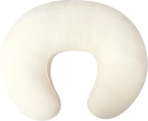 Vista 14 de Owlowla Funda de almohada de muselina para lactancia, funda de algodón suave para almohada de lactancia materna para bebé niño y niña (azul bebé)