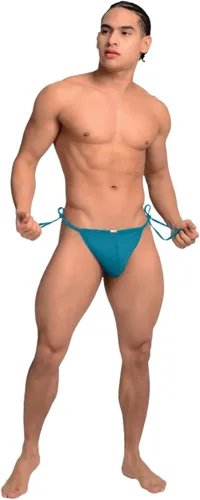 Vista 4 de Pali - Traje de baño sexy para hombre gay de primera calidad con tanga brasileña bronceado mejillas para tomar el sol