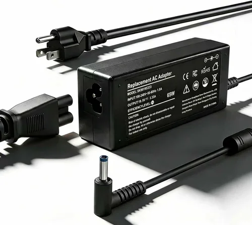 Vista 9 de Nuevo cargador delgado de 65 W para laptop HP cargador USB C reemplazo de computadora, Envy x360/Elitebook x360/Spectre x360/Elite