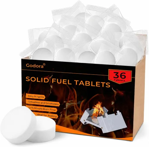 Vista 9 de Solid Fuel Tablets - Compact Size, High Energy, Safe and Reliable