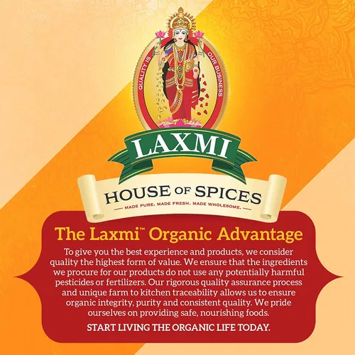 Vista 4 de Laxmi Brand Chile en polvo de Cachemira, auténtica especia india, hecho fresco, hecho puro, producto de la India (14 onzas)
