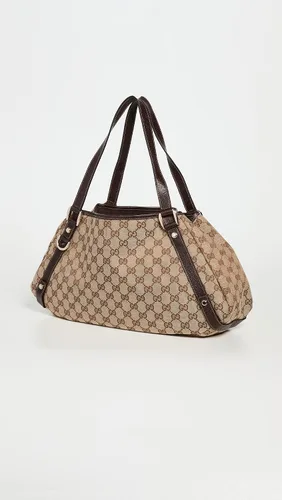 Vista 2 de Gucci Women's Pre-Loved Abbey Open Tote, Gg Canvas