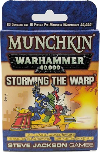 Vista 2 de Munchkin Warhammer 40,000 Storming the Warp de Steve Jackson