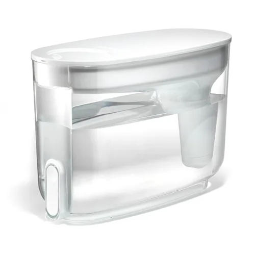 Vista 14 de LifeStraw Home - Dispensador de filtro de agua, 18 tazas, azul medianoche, sin BPA para protección contra contaminantes del agua del grifo