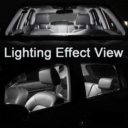 Vista 3 de AWALITED Kit de 14 luces LED interiores Chevy Tahoe/Suburban, 6500K, reemplazo directo para modelos 2007-2014