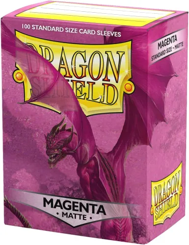 Vista 25 de Dragon Shield Fundas para cartas mate de tamaño estándar 100 CT - Fundas TCG lisas y resistentes - Compatible con Pokémon, carne y sangre, una