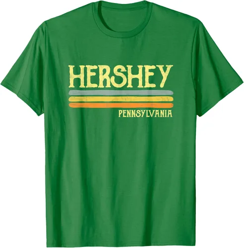 Vista 5 de Camiseta vintage de regalo de recuerdo de Hershey Pennsylvania PA, Negro, S