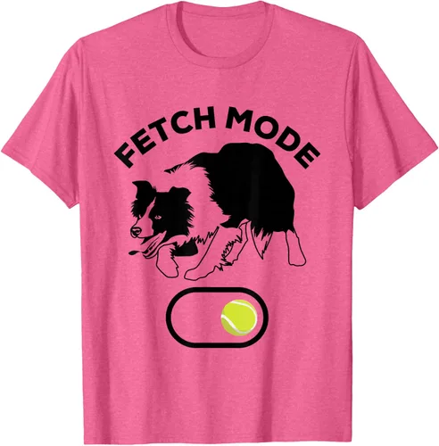 Vista 31 de Border Collie Stuff - Camiseta de pelota de tenis para hombre, Border Collie Fetch, Blanco Gris Oscuro