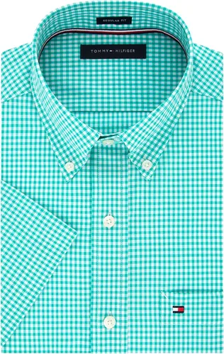 Vista 3 de Tommy Hilfiger Camisa de manga corta con botones para hombre - Exclusivo de Tienda