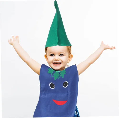 Vista 7 de Holibanna 5 Sets Eggplant Costumes vegetable costume costume ' costumes ' party supplies children vegetables costume child costume Cosplay Kit Party