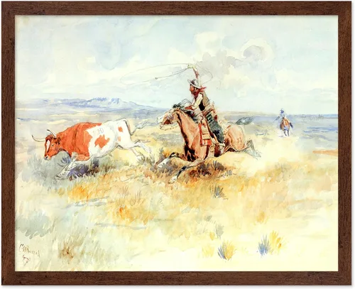 Vista 31 de Poster Master Vintage A Mexican Vaquero Print – Póster retro de vaquero – Arte occidental – Diseño de pared del salvaje oeste – Regalo para hombres