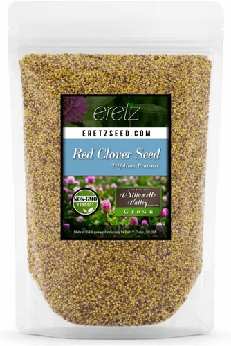 Vista 8 de Semillas de trébol rojo (5 libras) – Elige el tamaño. Semillas prémium de Willamette Valley, cultivadas en Oregon, sin rellenos, sin recubrimientos
