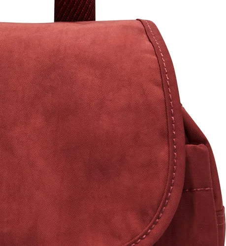Vista 4 de Kipling Mochila mediana para mujer Carmín Dusty M City Pack - Mochila mediana