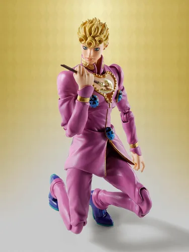 Vista 8 de TAMASHII NATIONS - JoJo's Bizarre Adventure - Giorno Giovanna S.H.Figuarts Action Figure