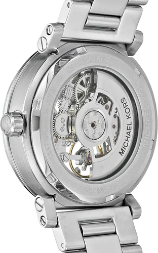 Vista 2 de Michael Kors relojes Halo Reloj Automático de Acero Inoxidable talla única Plateado