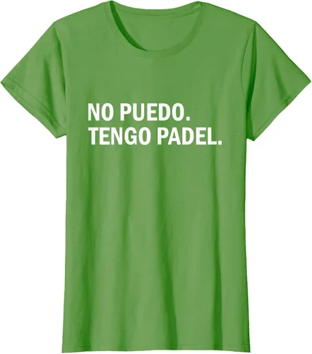 Vista 4 de Camiseta de jugador divertido No Puedo Tengo Padel Hobby