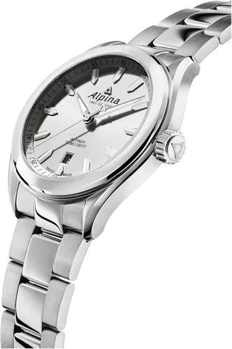 Vista 2 de Alpina Men's Alpiner Stainless Steel Swiss 3-Hand Date Quartz, Sapphire Crystal, 42mm