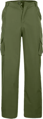 Vista 4 de Hatop Men's Relaxed Fit Cargo Pants Cotton Multi-Pockets Work Pants Outdoor Lightweight Trousers