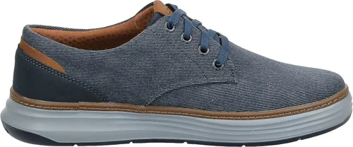 Vista 5 de Skechers de lona Moreno Oxford para hombre