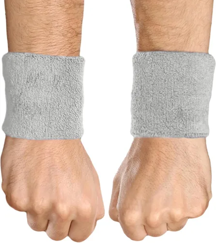 Vista 11 de Diademas Deportivas de Absorción de Sudor - Bandas para Muñecas, Absorción de Sudor para Hombres y Mujeres