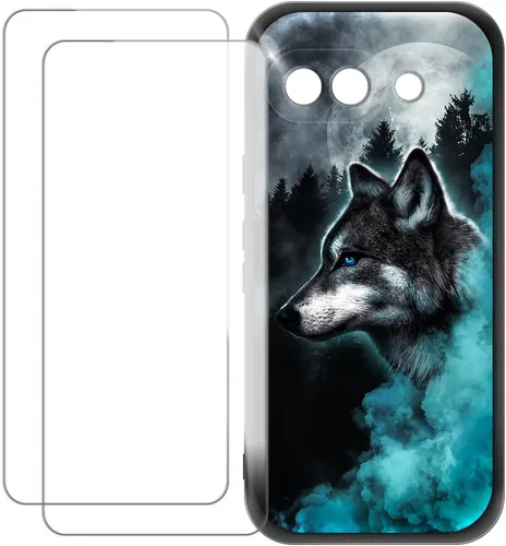 Vista 13 de Screen Protector and Case for Pixel 9A 5G - Angry Panda