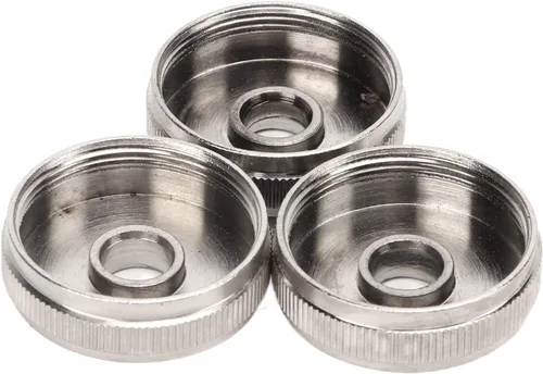 Vista 7 de Válvula de trompeta, 3 piezas de reparación de trompeta de pistón de tornillo de metal para accesorios de repuesto para instrumentos musicales (#2)