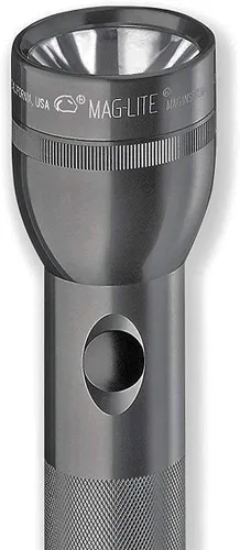 Vista 2 de MagLite, Linterna resistente incandescente de 2-células D en caja expositora Gris