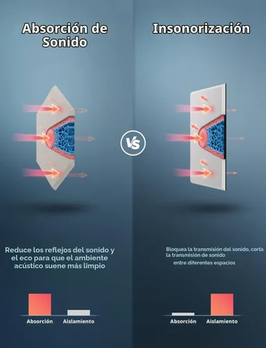 Vista 5 de Paneles de pared acústicos hexagonales autoadhesivos, paquete de 12 azulejos absorbentes de sonido para paredes y puertas, panel interior decorativo