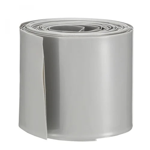 Vista 14 de uxcell Tubería termorretráctil de PVC de 1.969 in de ancho plano para 18650 16.4 ft de longitud, azul