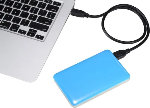 Vista 6 de U3 2.5 pulgadas USB 3.0 NTFS Disco duro externo portátil - azul (320GB)