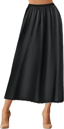 Vista 8 de Jadive Medio deslizamiento de 22"/30"/36" para debajo del vestido, S a XXXL Beige