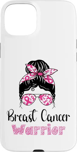 Vista 9 de iPhone 16 Breast Cancer Warrior Breast Cancer Awareness Case
