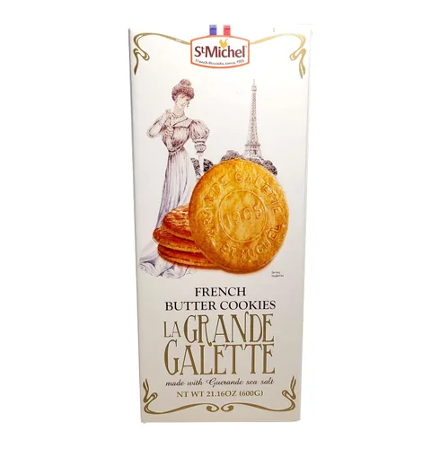 Vista 3 de Galletas de Mantequilla Francesas La Grande Galette - Paquete de 4