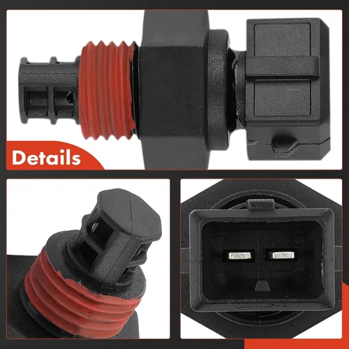 Vista 6 de A-Premium Sensor de temperatura de carga de aire compatible con Hyundai y Kia Para Hyundai Sonata Accent Tucson Santa Fe Tiburon Kia Optima