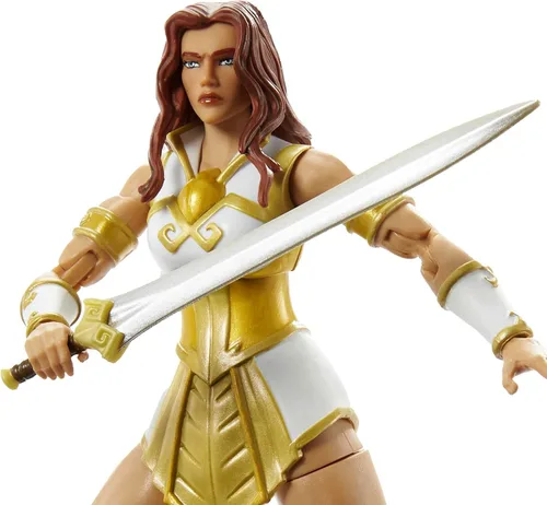 Vista 3 de Masters Of The Universe Masterverse Collection, figuras de batalla MOTU Teela de 7 pulgadas para contar historias, juego y exhibición, regalo