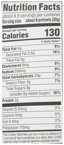 Vista 5 de 365 by Whole Foods Market, Pretzels de chocolate negro, 5 onzas