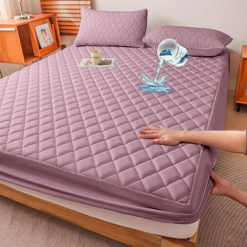 Vista 12 de WESLEEPER - Protector de colchón impermeable, protector de colchón súper suave, transpirable, lavable a máquina, para el hogar, dormitorio, hotel