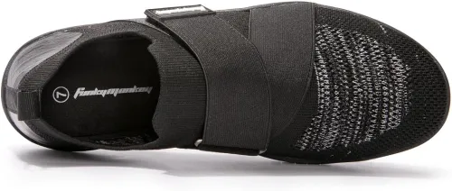 Vista 6 de FUNKYMONKEY Zapatos deportivos acuáticos para hombre, de secado rápido, sin cordones, adecuados para uso casual, caminar, fitness, vadear y otras