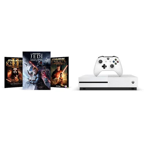 Vista 5 de Xbox One S 1TB Console - Star Wars Jedi Fallen Order Bundle (Renewed)