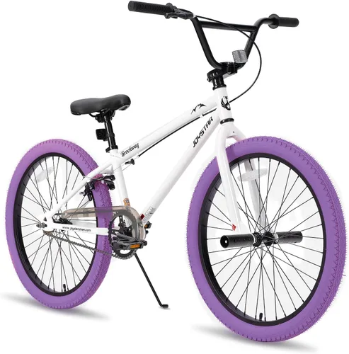 Vista 17 de JOYSTAR Brockway Freestyle - Bicicletas BMX para niños de 20 pulgadas y 24 pulgadas, bicicletas para niños de 6 a 14 años y ciclistas de nivel
