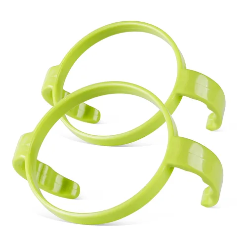 Vista 7 de Mango de biberón compatible para biberones Comotomo de 8 onzas y 5 onzas, 3 unidades, verde