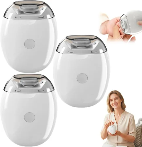 Vista 8 de Cortaúñas eléctrico automático, amoladora de uñas automática universal 2026, recortadora automática de uñas con almacenamiento de luz y restos