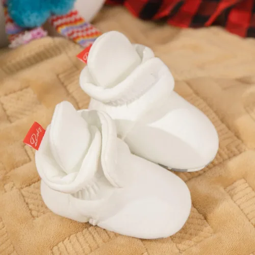 Vista 112 de Sawimlgy - Botines de algodón antideslizantes para recién nacido, con agarre, para cuna o para el invierno