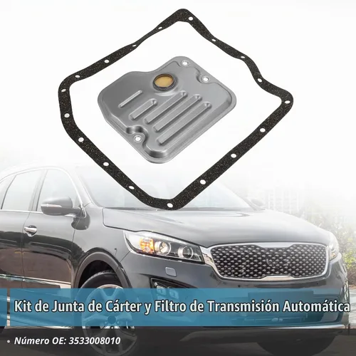 Vista 2 de uxcell 3533008010 1 Set filtro de transmisión cárter aceite para Toyota
